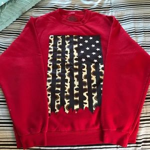 Orijinal Cheetah Flag sweater